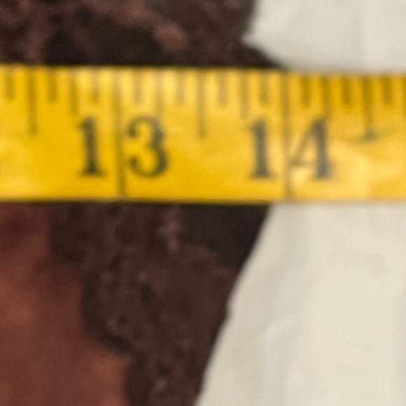 The Limited Brown cami with lace trim. Size small - Picture 10 of 10